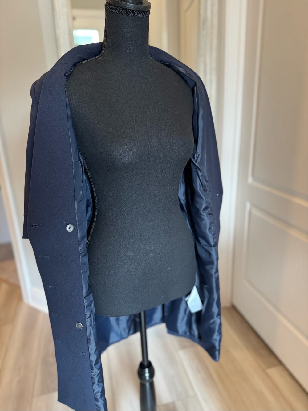 VENUS Navy Blue Mini Business Jacket Dress - Picture 9 of 13